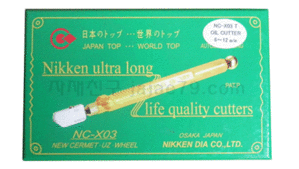 日-NC-X03  Nikken 유리칼 (12㎜ Cutter)*6