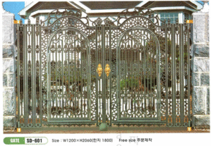 [GATE] SD-601 대문 W1200*2060(힌지1800)
